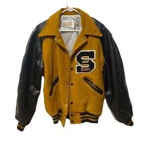 VINTAGE‎ Howe Athletic® Apparel Wool Letterman Varsity “S" Jacket Size 40